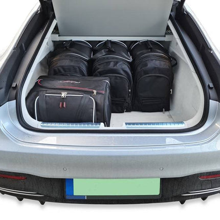 Kjust Kjust Reistassenset voor Mercedes Benz EQS Limousine vanaf 2022 - Set van 5 Tassen met 3 Roltassen en 2 Sporttassen Harvest Automotive 7