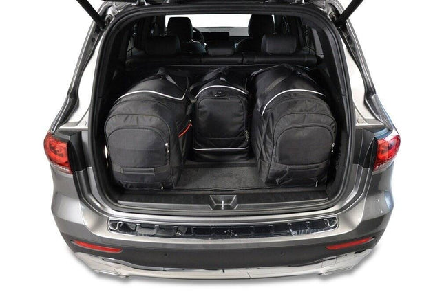 Kjust Kjust Reistassenset voor Mercedes Benz GLB vanaf 2019 - Set van 4 Tassen met 2 Roltassen 1 Sporttas en 1 Vliegtuigtas Harvest Automotive 2