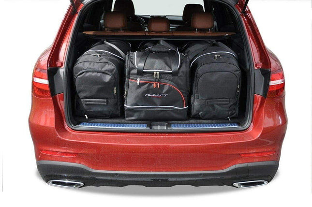 Kjust Kjust Reistassenset voor Mercedes Benz GLC 2015-2022 - Set van 4 Tassen met 2 Roltassen en 2 Sporttassen Harvest Automotive 1