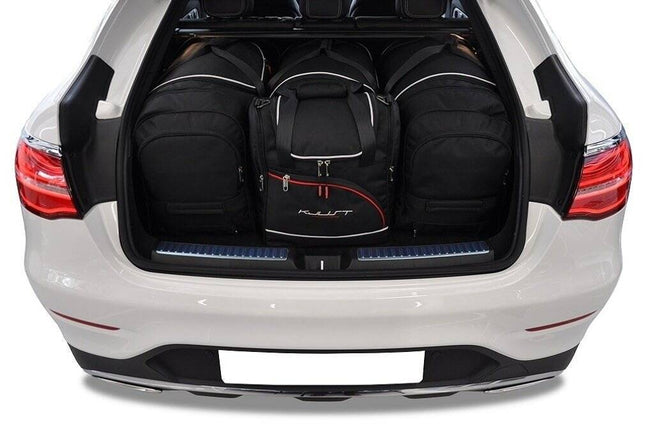 Kjust Kjust Reistassenset voor Mercedes Benz GLC 2015-2022 - Set van 4 Tassen met 3 Roltassen en 1 Vliegtuigtas Harvest Automotive 1