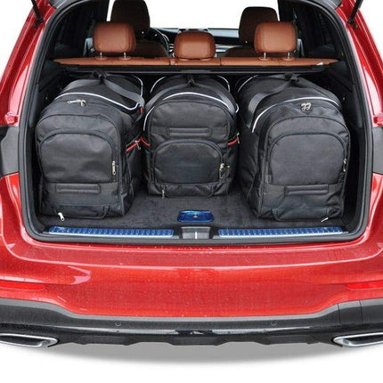 Kjust Kjust Reistassenset voor Mercedes Benz GLC 2015-2022 - Set van 4 Tassen met 3 Roltassen en 1 Vliegtuigtas Harvest Automotive 2