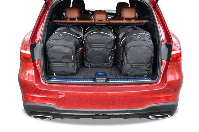 Kjust Kjust Reistassenset voor Mercedes Benz GLC 2015-2022 - Set van 4 Tassen met 3 Roltassen en 1 Vliegtuigtas Harvest Automotive 2