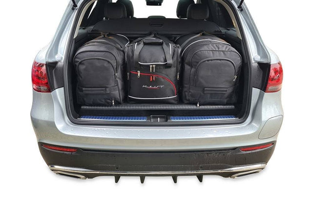 Kjust Kjust Reistassenset voor Mercedes Benz GLC Coupe 2017-2023 - Set van 4 Tassen met 2 Roltassen 1 Sporttas en 1 Vliegtuigtas Harvest Automotive 1