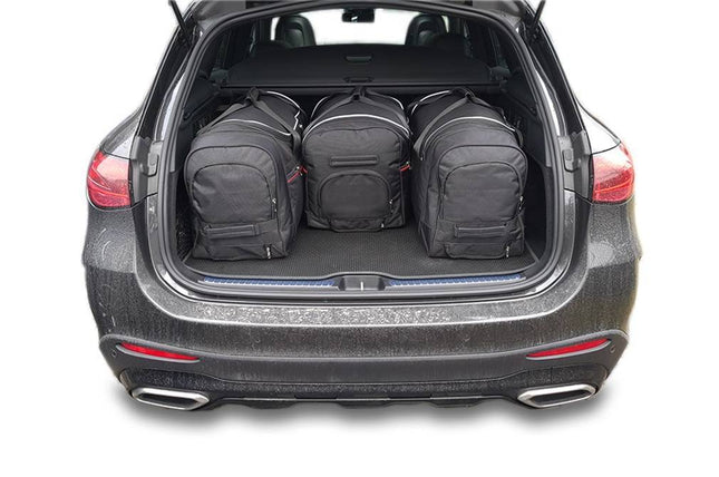 Kjust Kjust Reistassenset voor Mercedes Benz GLC Coupe 2017-2023 - Set van 4 Tassen met 3 Roltassen en 1 Vliegtuigtas Harvest Automotive 2