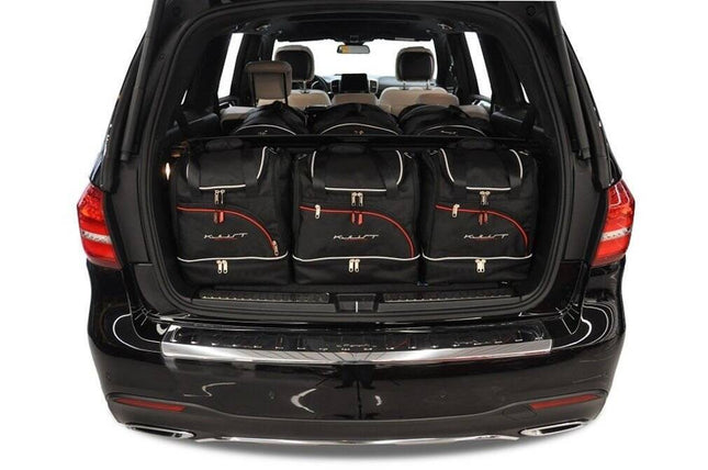 Kjust Kjust Reistassenset voor Mercedes Benz GLS 2016-2019 - Set van 6 Tassen met 3 Roltassen en 3 Sporttassen Harvest Automotive 1