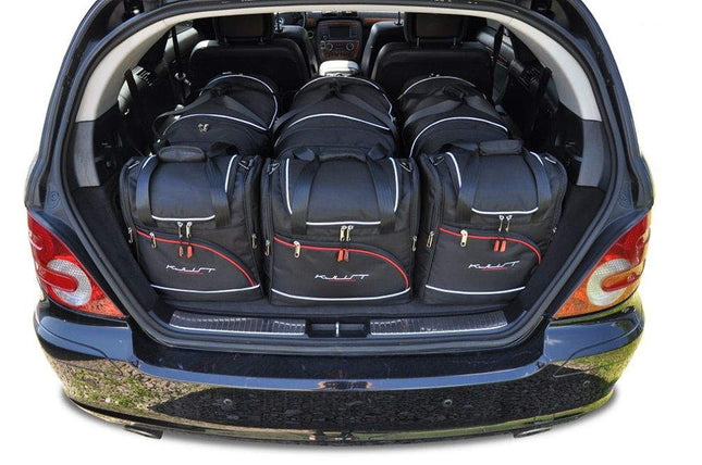 Kjust Kjust Reistassenset voor Mercedes Benz R-Klasse 2005-2015 - Set van 6 Tassen met 3 Roltassen en 3 Vliegtuigtassen Harvest Automotive 1