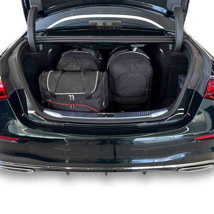 Kjust Kjust Reistassenset voor Mercedes Benz S-Klasse 2013-2020 - Set van 4 Tassen met 2 Roltassen en 2 Vliegtuigtassen Harvest Automotive 2
