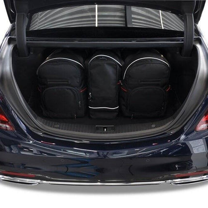 Kjust Kjust Reistassenset voor Mercedes Benz S-Klasse 2013-2020 - Set van 5 Tassen met 2 Roltassen 1 Sporttas en 2 Vliegtuigtassen Harvest Automotive 3