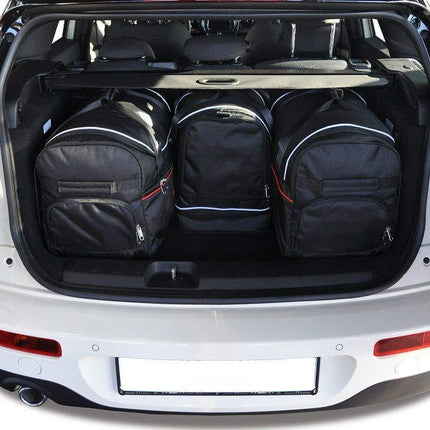 Kjust Kjust Reistassenset voor Mini Clubman vanaf 2015 - Set van 4 Tassen met 2 Roltassen 1 Sporttas en 1 Vliegtuigtas Harvest Automotive 2