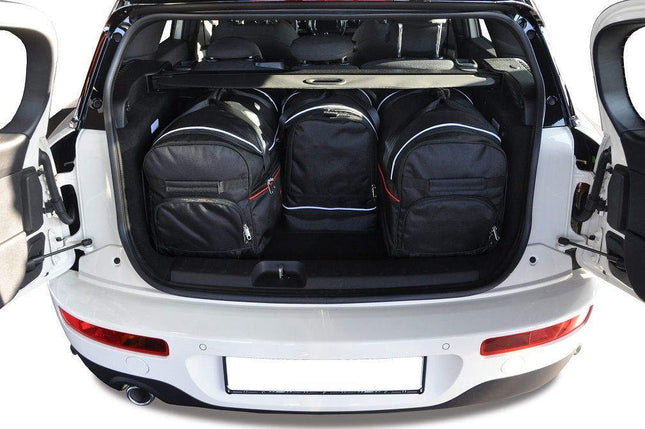 Kjust Kjust Reistassenset voor Mini Clubman vanaf 2015 - Set van 4 Tassen met 2 Roltassen 1 Sporttas en 1 Vliegtuigtas Harvest Automotive 2