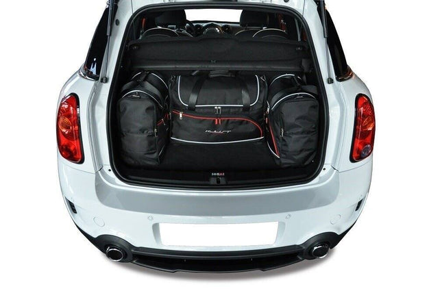 Kjust Kjust Reistassenset voor Mini Countryman 2010-2017 - Set van 4 Tassen met 4 Vliegtuigtassen Harvest Automotive 2