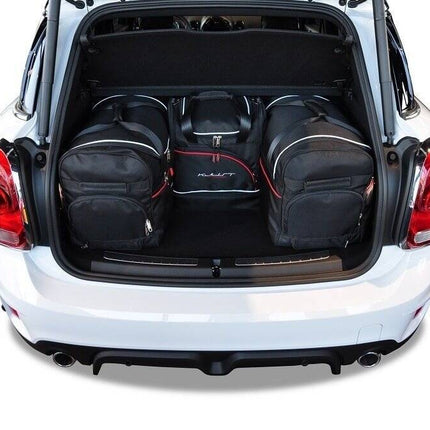 Kjust Kjust Reistassenset voor Mini Countryman 2017-2024 - Set van 4 Tassen met 2 Roltassen 1 Sporttas en 1 Vliegtuigtas Harvest Automotive 2