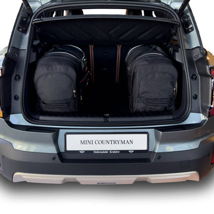 Kjust Kjust Reistassenset voor Mini Countryman vanaf 2024 - Set van 4 Tassen met 2 Roltassen 1 Sporttas en 1 Vliegtuigtas Harvest Automotive 3
