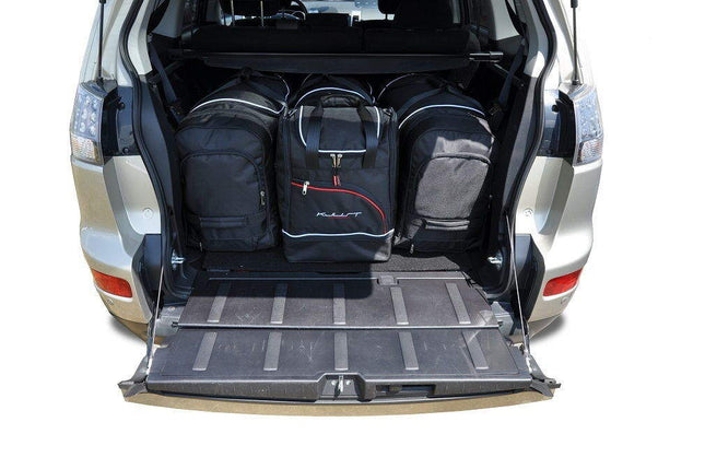 Kjust Kjust Reistassenset voor Mitsubishi Outlander 2007-2013 - Set van 4 Tassen met 2 Roltassen en 2 Sporttassen Harvest Automotive 1