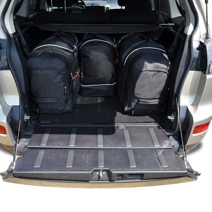 Kjust Kjust Reistassenset voor Mitsubishi Outlander 2007-2013 - Set van 4 Tassen met 2 Roltassen en 2 Sporttassen Harvest Automotive 2