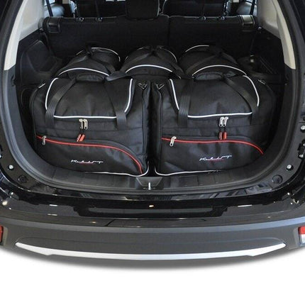 Kjust Kjust Reistassenset voor Mitsubishi Outlander 2013-2024 - Set van 5 Tassen met 3 Roltassen en 2 Sporttassen Harvest Automotive 1