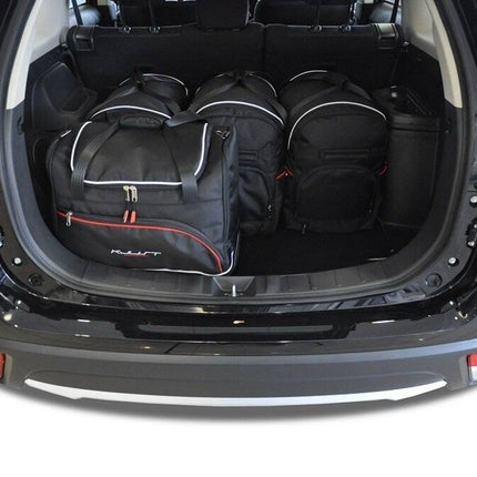Kjust Kjust Reistassenset voor Mitsubishi Outlander 2013-2024 - Set van 5 Tassen met 3 Roltassen en 2 Sporttassen Harvest Automotive 2