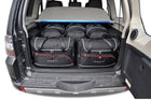 Kjust Kjust Reistassenset voor Mitsubishi Pajero 2000-2006 - Set van 5 Tassen met 3 Roltassen en 2 Vliegtuigtassen Harvest Automotive 1