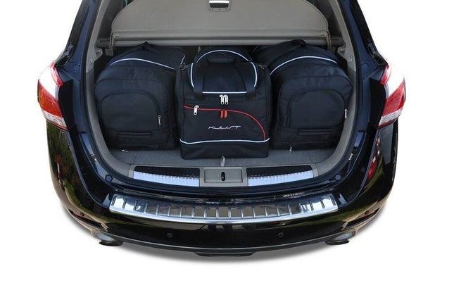 Kjust Kjust Reistassenset voor Nissan Murano 2009-2014 - Set van 4 Tassen met 2 Roltassen en 2 Sporttassen Harvest Automotive 1