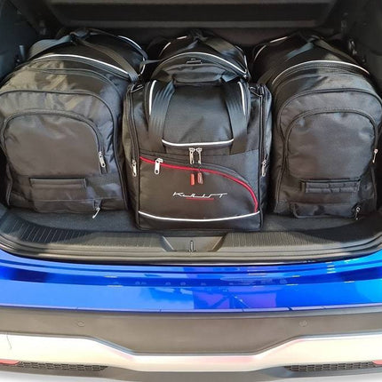 Kjust Kjust Reistassenset voor Nissan Qashqai vanaf 2021 - Set van 4 Tassen met 2 Roltassen 1 Sporttas en 1 Vliegtuigtas Harvest Automotive 6