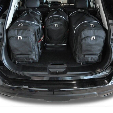 Kjust Kjust Reistassenset voor Nissan X-trail 2014-2022 - Set van 4 Tassen met 2 Roltassen en 2 Sporttassen Harvest Automotive 2