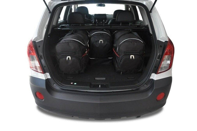 Kjust Kjust Reistassenset voor Opel Antara 2006-2016 - Set van 4 Tassen met 2 Roltassen en 2 Sporttassen Harvest Automotive 2
