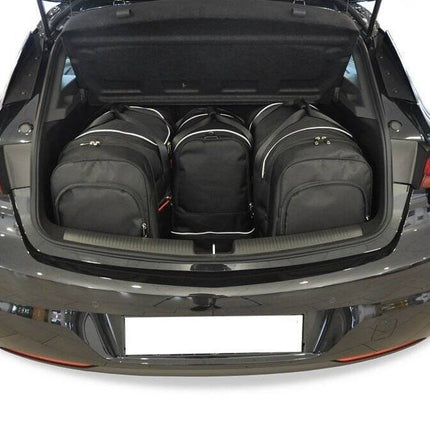 Kjust Kjust Reistassenset voor Opel Astra 5-deurs 2015-2022 - Set van 4 Tassen met 2 Roltassen 1 Sporttas en 1 Vliegtuigtas Harvest Automotive 2