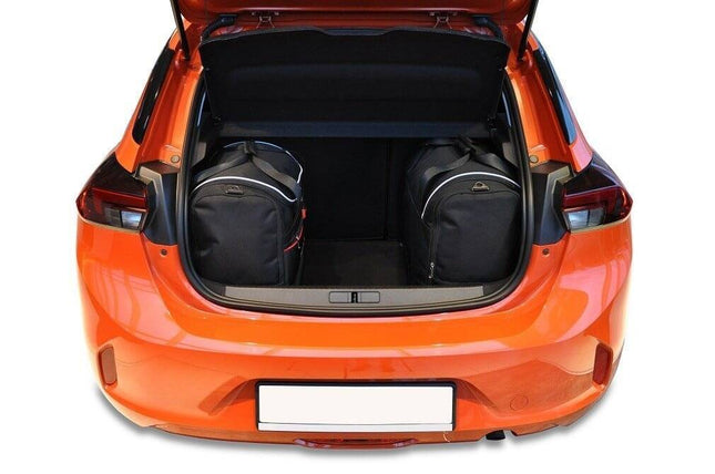 Kjust Kjust Reistassenset voor Opel Corsa 5-deurs 2019-2024 - Set van 3 Tassen met 3 Sporttassen Harvest Automotive 2