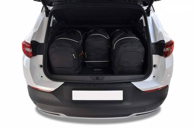 Kjust Kjust Reistassenset voor Opel Grandland X 2018-2024 - Set van 4 Tassen met 2 Roltassen en 2 Sporttassen Harvest Automotive 2