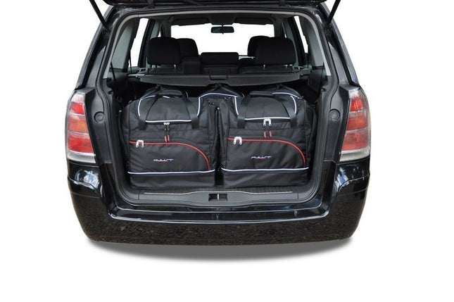 Kjust Kjust Reistassenset voor Opel Zafira 2007-2014 - Set van 5 Tassen met 3 Roltassen en 2 Sporttassen Harvest Automotive 1