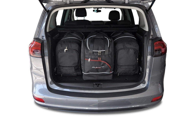 Kjust Kjust Reistassenset voor Opel Zafira Tourer 2011-2019 - Set van 4 Tassen met 3 Roltassen en 1 Sporttas Harvest Automotive 1