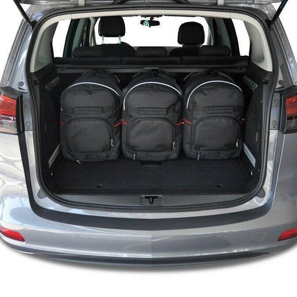 Kjust Kjust Reistassenset voor Opel Zafira Tourer 2011-2019 - Set van 5 Tassen met 3 Roltassen en 2 Vliegtuigtassen Harvest Automotive 3