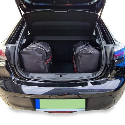 Kjust Kjust Reistassenset voor Peugeot 208 5-deurs vanaf 2019 - Set van 3 Tassen met 3 Sporttassen Harvest Automotive 2