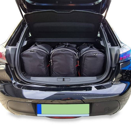Kjust Kjust Reistassenset voor Peugeot 208 5-deurs vanaf 2019 - Set van 3 Tassen met 3 Sporttassen Harvest Automotive 4