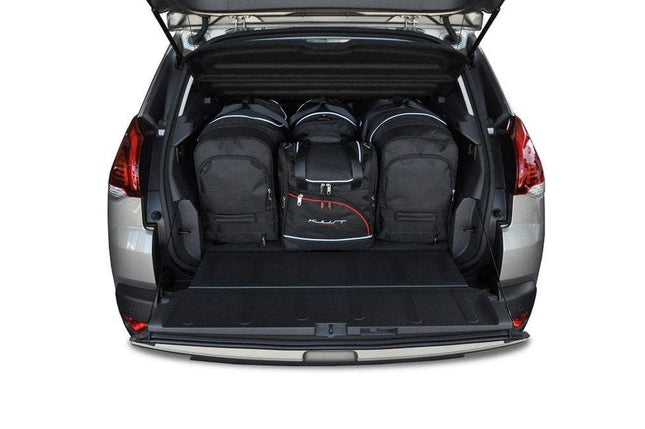 Kjust Kjust Reistassenset voor Peugeot 3008 2009-2017 - Set van 4 Tassen met 2 Roltassen 1 Sporttas en 1 Vliegtuigtas Harvest Automotive 1