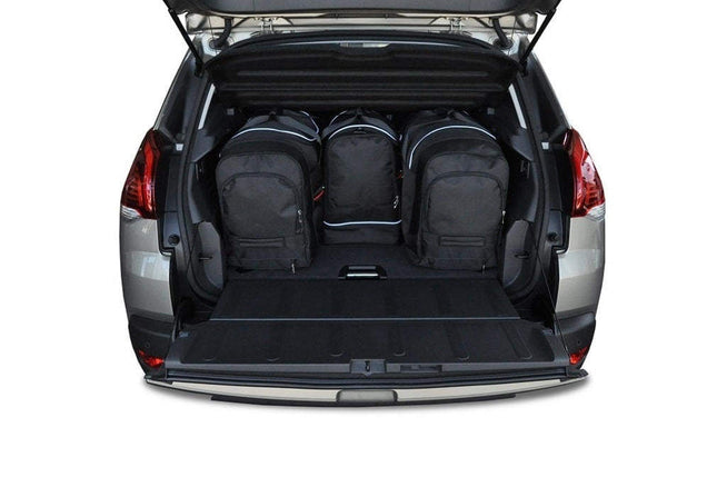 Kjust Kjust Reistassenset voor Peugeot 3008 2009-2017 - Set van 4 Tassen met 2 Roltassen 1 Sporttas en 1 Vliegtuigtas Harvest Automotive 2