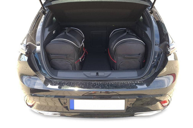 Kjust Kjust Reistassenset voor Peugeot 308 5-deurs vanaf 2021 - Set van 3 Tassen met 3 Roltassen Harvest Automotive 2