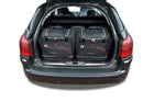 Kjust Kjust Reistassenset voor Peugeot 407 SW stationwagen 2004-2011 - Set van 5 Tassen met 3 Roltassen en 2 Sporttassen Harvest Automotive 1