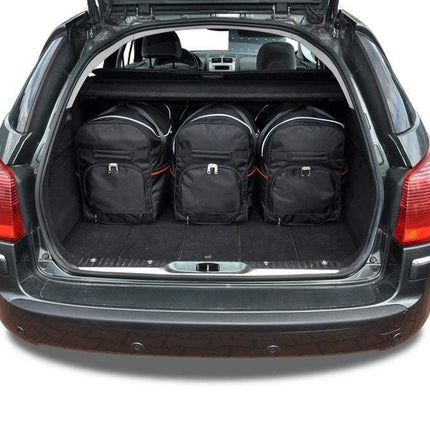 Kjust Kjust Reistassenset voor Peugeot 407 SW stationwagen 2004-2011 - Set van 5 Tassen met 3 Roltassen en 2 Sporttassen Harvest Automotive 2