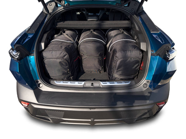 Kjust Kjust Reistassenset voor Peugeot 408 vanaf 2022 - Set van 4 Tassen met 3 Roltassen en 1 Vliegtuigtas Harvest Automotive 2