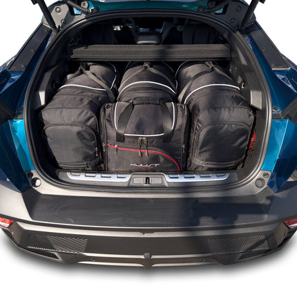 Kjust Kjust Reistassenset voor Peugeot 408 vanaf 2022 - Set van 4 Tassen met 3 Roltassen en 1 Vliegtuigtas Harvest Automotive 1