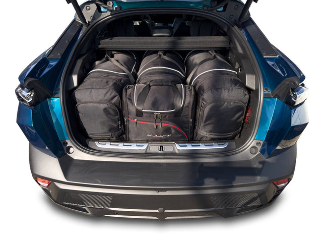 Kjust Kjust Reistassenset voor Peugeot 408 vanaf 2022 - Set van 4 Tassen met 3 Roltassen en 1 Vliegtuigtas Harvest Automotive 1