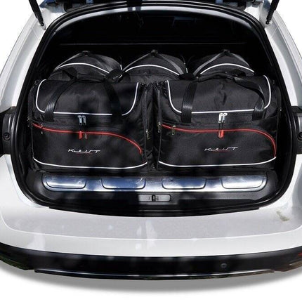 Kjust Kjust Reistassenset voor Peugeot 508 RXH stationwagen 2012-2018 - Set van 5 Tassen met 3 Roltassen en 2 Vliegtuigtassen Harvest Automotive 1