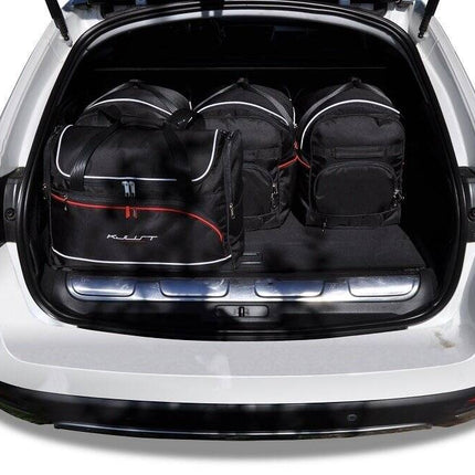 Kjust Kjust Reistassenset voor Peugeot 508 RXH stationwagen 2012-2018 - Set van 5 Tassen met 3 Roltassen en 2 Vliegtuigtassen Harvest Automotive 2
