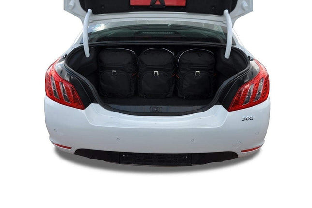 Kjust Kjust Reistassenset voor Peugeot 508 Sedan vanaf 2018 - Set van 5 Tassen met 3 Roltassen en 2 Sporttassen Harvest Automotive 2