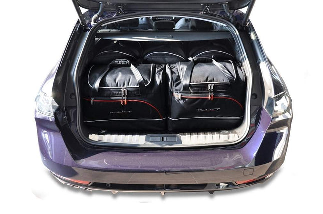 Kjust Kjust Reistassenset voor Peugeot 508 SW stationwagen vanaf 2019 - Set van 5 Tassen met 3 Roltassen en 2 Sporttassen Harvest Automotive 1