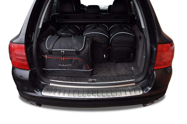 Kjust Kjust Reistassenset voor Porsche Cayenne 2002-2010 - Set van 5 Tassen met 3 Roltassen en 2 Sporttassen Harvest Automotive 2