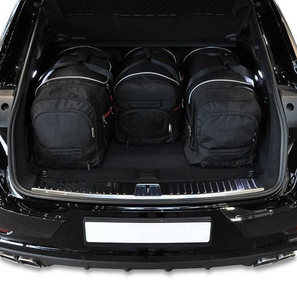 Kjust Kjust Reistassenset voor Porsche Cayenne coup�� vanaf 2019 - Set van 4 Tassen met 3 Roltassen en 1 Vliegtuigtas Harvest Automotive 2