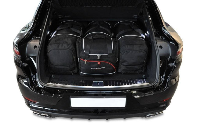 Kjust Kjust Reistassenset voor Porsche Cayenne coup�� vanaf 2019 - Set van 4 Tassen met 3 Roltassen en 1 Vliegtuigtas Harvest Automotive 1