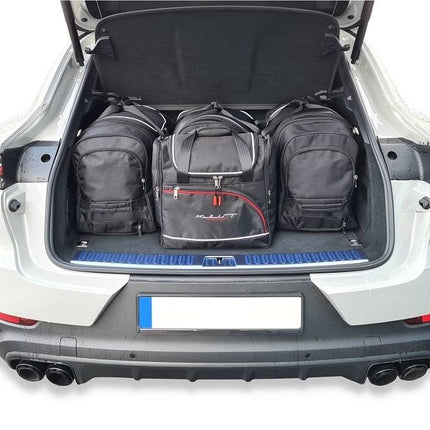 Kjust Kjust Reistassenset voor Porsche Cayenne coup�� vanaf 2019 - Set van 4 Tassen met 3 Roltassen en 1 Vliegtuigtas Harvest Automotive 1